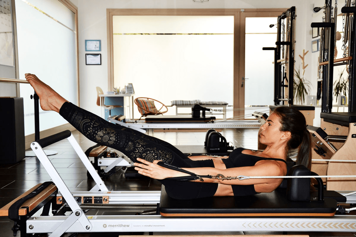 Daniela Ferrari working out